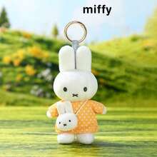 Gantungan Kunci Boneka Kelinci Lucu Miffy Lembut, Hiasan Tas Estetik, Hadiah Ulang Tahun/Peringatan untuk Anak Perempuan - MultiWarna - View 15