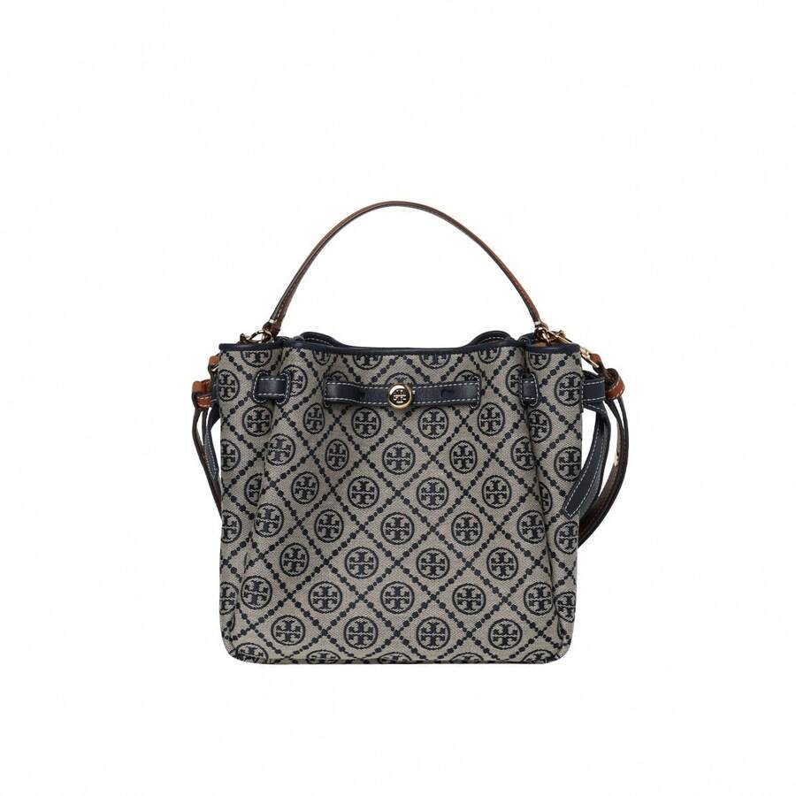 Tory Burch Romy T Monogram Women's Shoulder Bag 178016-405 - 海軍藍178016-405 - 查看 1
