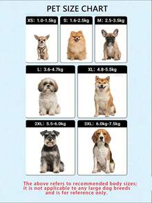 一件装，采用无弹力涤纶面料，专为猫咪和小型犬设计。适合小型和中型宠物。猫咪用品、休闲狗狗衬衫、夏季上衣、小型犬服装。不适合大型犬。此款尺码偏小，建议比平时尺码大 1-2 个尺码。 - 彩色 - 查看 5
