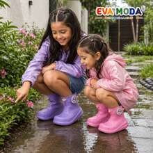 EVA MODAR Kid's Rain Boots - Pink - View 3