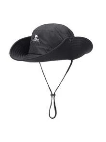 CAMEL CROWN Unisex Outdoor Hiking Sun Protection Bucket Hat, Breathable Fishing Hat, Sun Shade Boonie Hat - Black - View 1