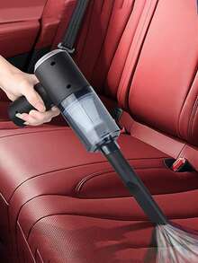 Mini Cordless Car Vacuum Cleaner, Portable Handheld Vacuum With 1800mAh Rechargeable Battery, Wireless Dust Cleaner For Car Interior Home Cleaning, Pet Hair Crumbs Removal Tool, Compact Auto Accessories Gift For Men Woman - Mini - View 12