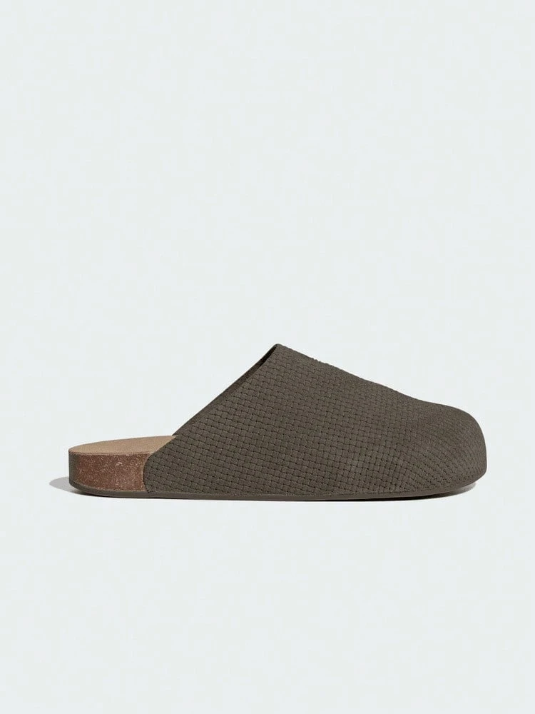 Adidas Originals Unisex ADIMULE Sports Casual Mule Shoes KK4742 - Brown - View 1