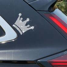 Pegatinas decorativas con diseño de corona, adecuadas para ventanas de coche, espejos retrovisores, carrocería del coche - Unitalla - Ver 9