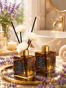 122/50ml Floral Vine Aromatherapy Set, Includes Floral Vine And Black Reed Diffuser Oil, Glass Bottle Home Decor, Suitable For Bedroom, Bathroom, Living Room, Office, Hotel Aromatherapy Diffuser, Desktop Decoration, Christmas Holiday Decoration, Floral Fragrance New Style - Multi-fragrance - View 11