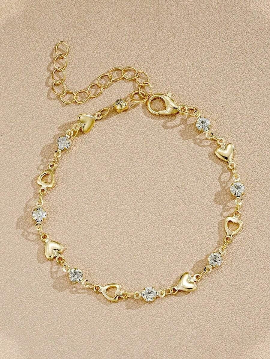 1 pieza Brazalete minimalista de moda, accesorio versátil adecuado para niñas, fiestas, regalos y uso diario - Multicolor - Ver 1