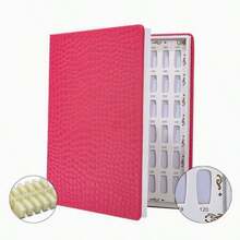 120 Colors Stone Texture Professional Nail Art Display Book, DIY Nail Art Display Rack, Gel Nail Polish Color Card, Dedicated Display Board, Artificial Nail Tools And Digital Stickers, Premium Quality - Multicolor - View 16