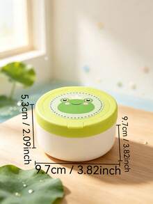 Caja portátil de polvo diario para bebé, excelente sellado para prevenir eficazmente la dispersión del polvo, con esponja de polvo a juego con tacto amigable con la piel, cuidando la delicada piel del bebé, práctica para el hogar y los viajes - Multicolor - Ver 2