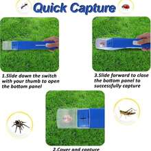 Insect Catcher, Small Animal Capture Tool, Nature Exploration Equipment, Can Catch Butterflies, Bees, Ladybugs, Spiders, Suitable For Boys And Girls - A - View 7