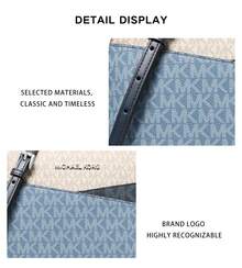 Michael Kors Jet Set Travel Logo Women's Shoulder Sling Bag 35S5STVC6B DENIM MULTI - 多色拼接牛仔藍35S5STVC6B DENIM MULTI - 查看 5
