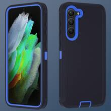 Durable Shockproof Protective Case For Phones - Black/Blue, Heavy-Duty Dual-LayercShock-Absorbing Protective Shell, With Port Dust-Proof And Scratch-Resistant, Compatible With IPhone Series, Unisex, Everyday Use - Black Blue - View 72