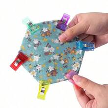 5/10/50/200PCS Sewing Clips Colorful Clips,Chip Clips, Bag Clips For Food Multipurpose Plastic Craft Crocheting Knitting Clothing Clips Color Binding Clips Paper - Multi-color - View 10