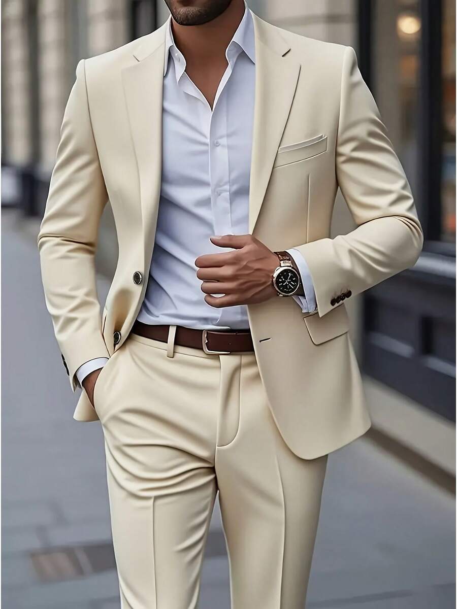 Wedding Dresses - Beige - View 1
