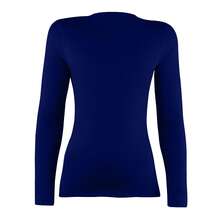 Rhino Womens / Ladies Sports Baselayer Long Sleeve Top - Navy - View 2