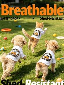 Halloween Pet T-Shirt, Suitable For Small Dogs, Medium Dogs And Cats, Holiday Outfit, Dog Clothes, Dog Supplies, Cat Supplies - Multicolor - View 6