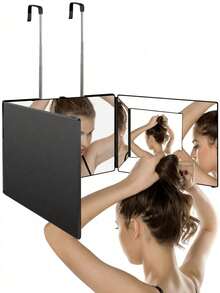 Espejo de Cuidado Personal Ajustable 360° en 3 Direcciones - Vidrio Anti-Empañamiento de Alta Definición, Diseño Plegable Portátil, Adecuado para el Hogar, Viajes, Gimnasio y Salón de Belleza - Perfecto para Afeitado de Hombres, Peinado de Mujeres, Maquillaje, Estudiantes y Profesionales - Ahorro de Espacio, Decoración de Baño y Asistente de Almacenamiento de Cuidado Personal, Asequible, Regalo de Navidad, Cosméticos, Herramientas de Maquillaje, Económico, Regalo, Regalo para Mujeres, Regalo de Navidad - Multicolor - Ver 17
