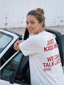 Women T-Shirts - 白色 - 查看 2