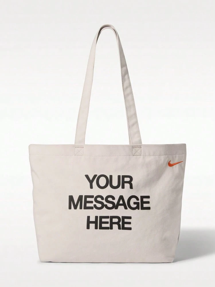 Nike 中性款 NK HERITGE TFX YR MSG HRE 托特包 手提包 IU4945-140 - 米色 - 查看 1