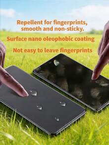 3片裝霧面水凝膠螢幕保護膜 防指紋軟膜 [非玻璃] 相容於 Galaxy S26 A57 A37/相容於 15T Poco X7 Pro/Note 15/相容於 17 Pro Max 16/Honor X9D 及其他手機機型，生日禮物，適合家人與朋友的手機螢幕保護膜，自我修復防指紋 Face ID 友善全螢幕覆蓋易貼膜 - 無色 - 查看 9