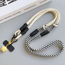 1pc Polyester Long Phone Lanyard - Detachable Hook Crossbody Shoulder Strap Suitable For Outdoor Sports, Travel And Daily Use - Anti-Loss Strap, Sports Accessory, Durable Polyester Material - Multicolor - View 12