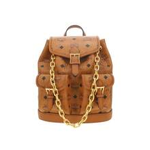 Mcm Arenvisetos Logo Women's Shoulder Bag MWKFATA02CO001 - 干邑色MWKFATA02CO001 - 查看 1
