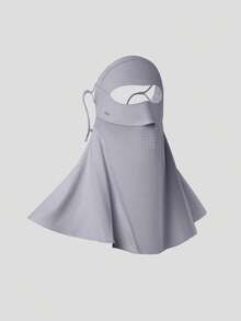 Beneunder Lightweight Seamless Neck-Covering Sun-Protective Mask AL207 - Grey - View 8