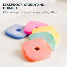 5 X Packs - Long Lasting Reusable Small And Cold Packs - Cooler - Stays Cold Up To 6 Hours - 5 Ice Packs for Lunch Box - View 4