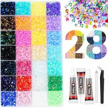 DIY Full Crystal Art Decoration Kit, Handcraft Accessories Set, Multi‑Style Animal & Pattern Design Supplies, For Painting, Bag, Hat, Tumbler, Shoes & Home Decor Making - Multicolor - View 13