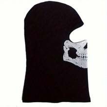 Skull Sun Veil: Windproof Scarf, Breathable Headwrap And Balaclava, Suitable For Sports And Outdoor Halloween Fun - Multicolor - View 10