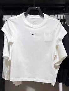 Nike Camiseta deportiva con estampado gráfico - Blanco - Ver 8