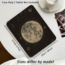 Planet UV Printed Flat Pattern, Full Coverage Shockproof & Anti-Drop, Y-Fold Tablet Protective Case, Acrylic Back Plate With Pen Slot, Compatible With Huawei/Honor/ And Xiaoxin And Other Models - Multicolor - View 3