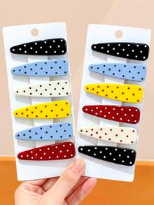 8/4pcs Resin Bow Hair Clips, Durable And Non-Damaging, Sweet And Cute Hair Accessories - Suitable For Girls And Women, Perfect For Daily Wear And Dates - Multicolor - View 15