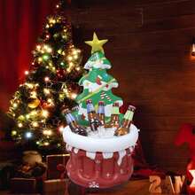 1pc Inflatable Santa Claus Cooler, Summer Cool Floating Ice Bucket For Drinks Storage, Birthday Party Supplies, Pool Accessories - Ice Bucket - View 6