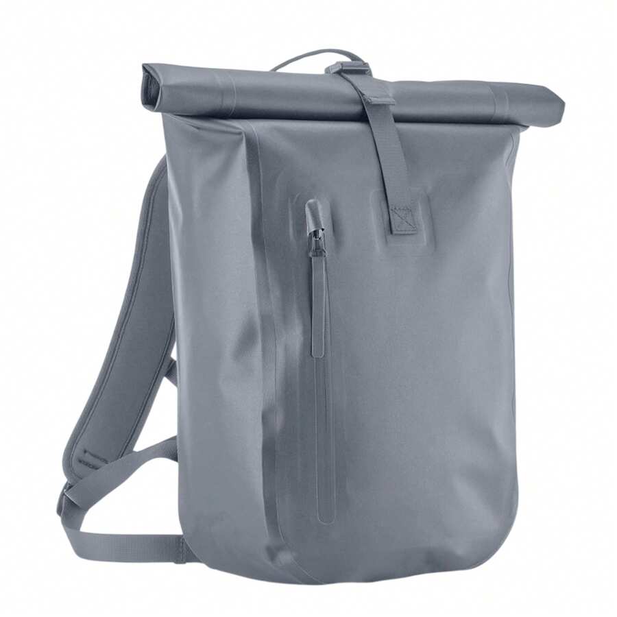 Quadra Lite Roll Top Waterproof Backpack - Blue-grey - View 1