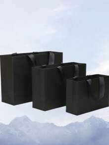 1pc/5pcs Simple Gift Packaging Bags Suitable For Birthday Party Occasions - AA - View 4