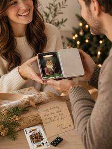 Custom Photo Keepsake Cards / Photo Memory Cards Are Suitable For Collecting Mementos. They Are A Unique Gift For Pet Owners. - Multicolor - View 4