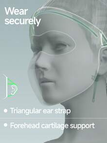 Beneunder Lightweight Seamless Neck-Covering Sun-Protective Mask AL207 - Light Grey - View 3