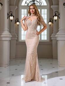 Vestidos de Boda - Albaricoque - Ver 5