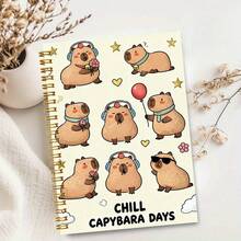 1pc Exquisite Pattern Notebook, Suitable For Daily Recording, Study Notes, Holiday Gifts; Students, White-Collar Workers, And Most People Can Use. School Notebook - A - View 9