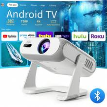 AOC Smart Projector, Native 1080P Full HD, Android 14, Supports 4K Video, WiFi 6, Bluetooth 5.2, Voice Remote Control, Auto Keystone Correction, Wireless Screen Mirroring, 360° Rotating Stand, Portable Home Theater Projector, Suitable For Bedroom, Living Room And Outdoor - Portable Mini Projector - View 10