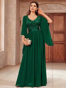 Wedding Dresses - Dark Green - View 6