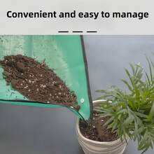 Plant Propagation Mat, Waterproof Transplanting Mat, Portable Gardening Work Mat, Suitable For Indoor Succulent Potted Plants, Indoor Plant Repotting Soil Control Mat, Home Bonsai Plant Care Accessories - Garden Mat - View 9