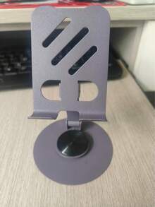 Metal Live Streaming Phone Stand 360° Rotating Adjustable Folding Slouchy Tablet Desktop Phone Holder - A - View 8