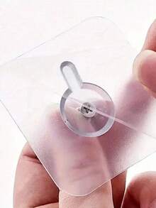 1/10/20/30/50pcs Transparent Picture Frame Hooks, Strong Self-Adhesive Picture Frame Hooks, Damage-Free Hooks, Suitable For Photo Albums And Artworks, No Drilling Required, Bathroom And Kitchen Wall Hooks, Suitable For Glass/Tile/Wood/Metal Surfaces - Multicolor - View 7