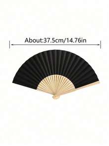 客製化照片手持扇,竹木摺扇,適合婚禮、舞蹈活動、派對,裝飾禮品 - 彩色 - 查看 10