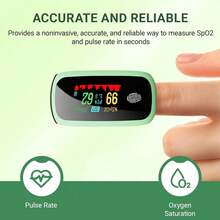 Pulsovital Oximeter & Accessories - Green - View 3
