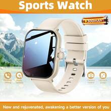 1pc Unisex HD Touchscreen Comfortable Silicone Strap Fitness Tracker, Message Notification, Calorie & Distance Tracking, Music Control, Remote Camera, Compatible With Smartphones, Sporty Smartwatch For Father's Day And Daily Wear - Multicolor - View 29