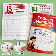 Lachilly Children's Handwriting Practice Book: Letter And Number Tracing Exercises (With Lines), Learning Activities, Early Writing Skills Development, Classroom Essential - Reusable Number Workbook - View 6