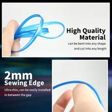 Lampu Ambient EL Mobil 3M, Pasang & Mainkan USB, Strip Dekorasi Interior Mobil Minimalis Kreatif - A - View 5