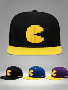 1pc Adjustable Cartoon Embroidered Hip Hop Baseball Cap, Same Style For Men And Women, Suitable For Mountaineering, Travel, Party, Holiday Gifts - Multicolor - View 2